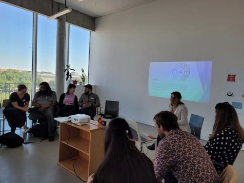 Zdjęcie z sympozjum Research Metchod in Visual Arts