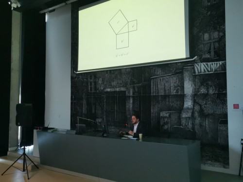 Zdjęcie z sympozjum Research Metchod in Visual Arts