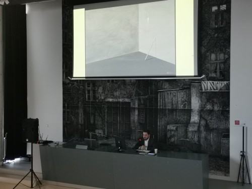 Zdjęcie z sympozjum Research Metchod in Visual Arts