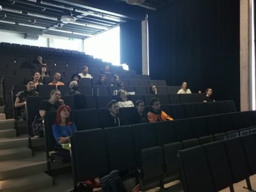 Zdjęcie z sympozjum Research Metchod in Visual Arts