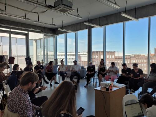 Zdjęcie z sympozjum Research Metchod in Visual Arts