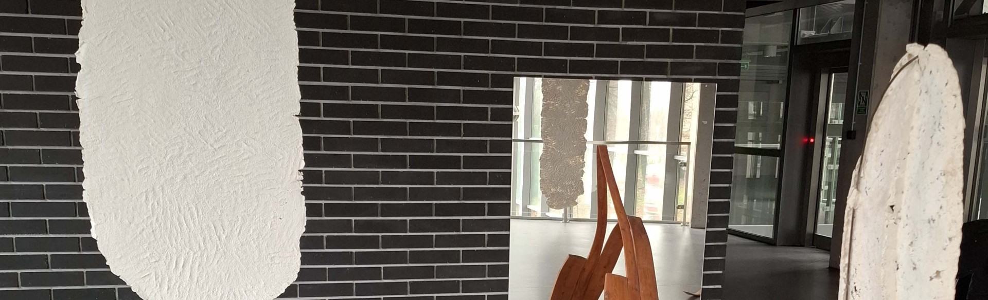 wystawa Angeliki Tamkun pt. ,,Układ stoicki" na Politechnice Śląskiej w Gliwicach.