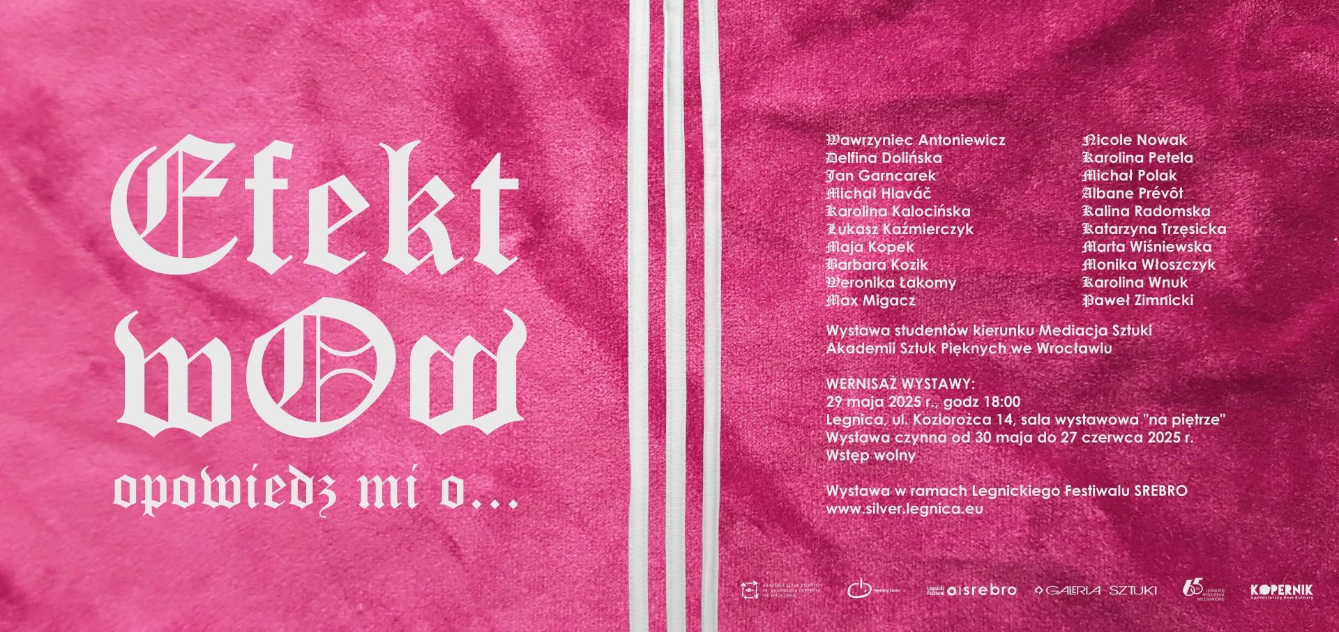 Wystawa EFEKT WOW, opowiedz mi o…