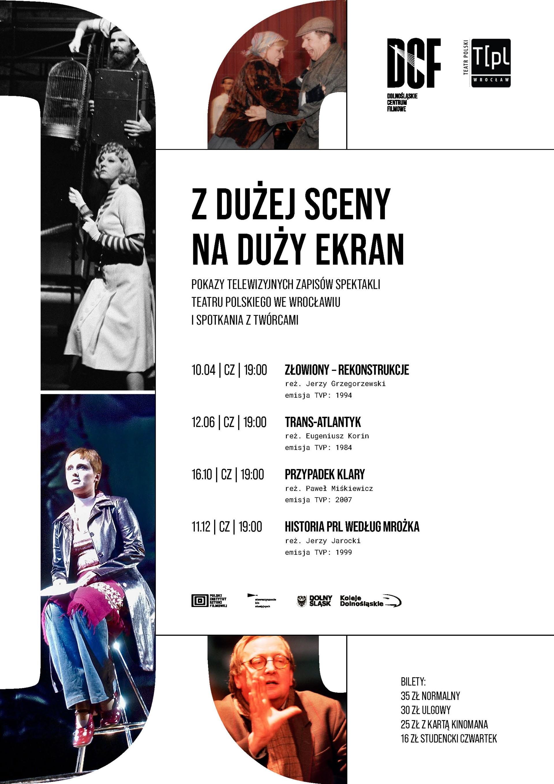Z dużej sceny na duży ekran