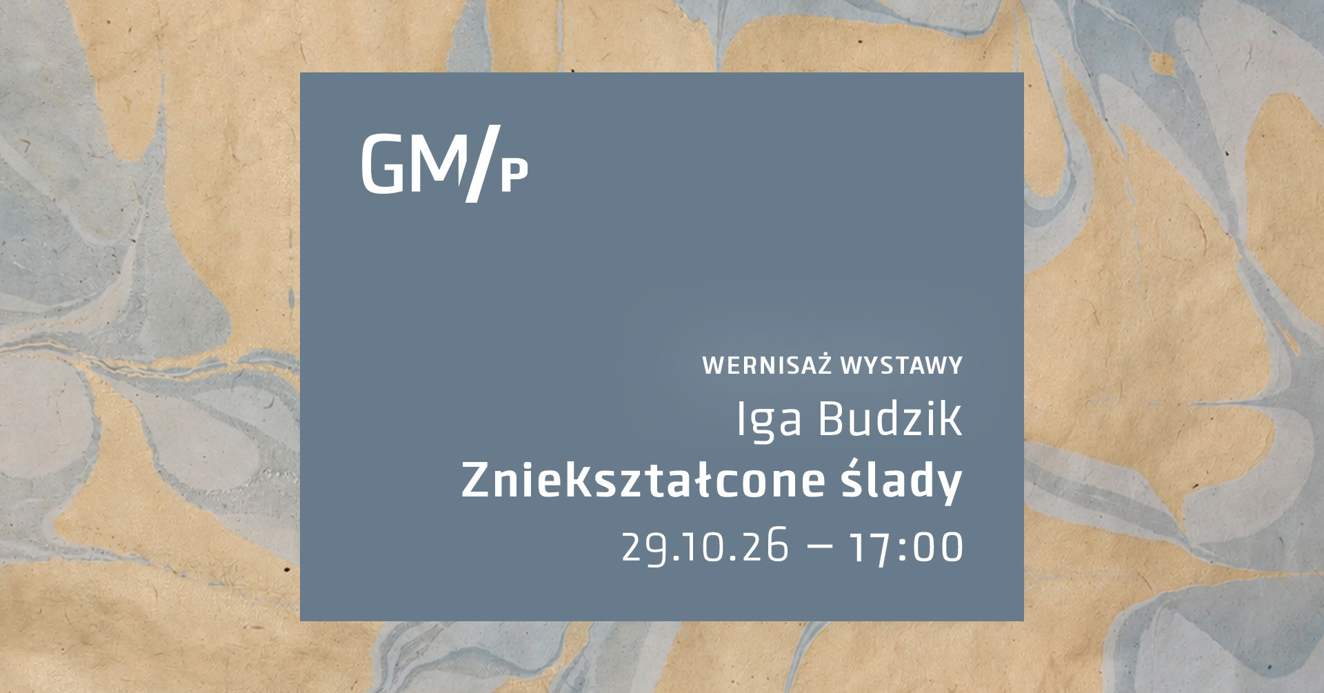 Iga Budzik , Zniekształcone ślady
