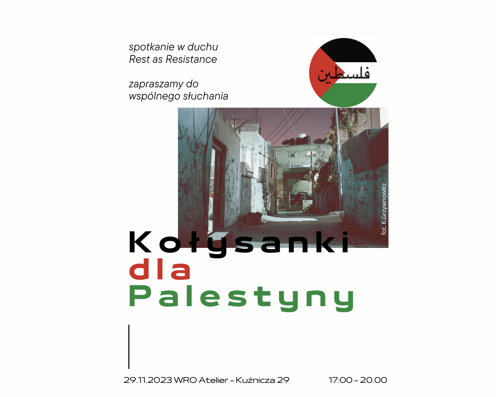 Kołysanki dla Palestyny