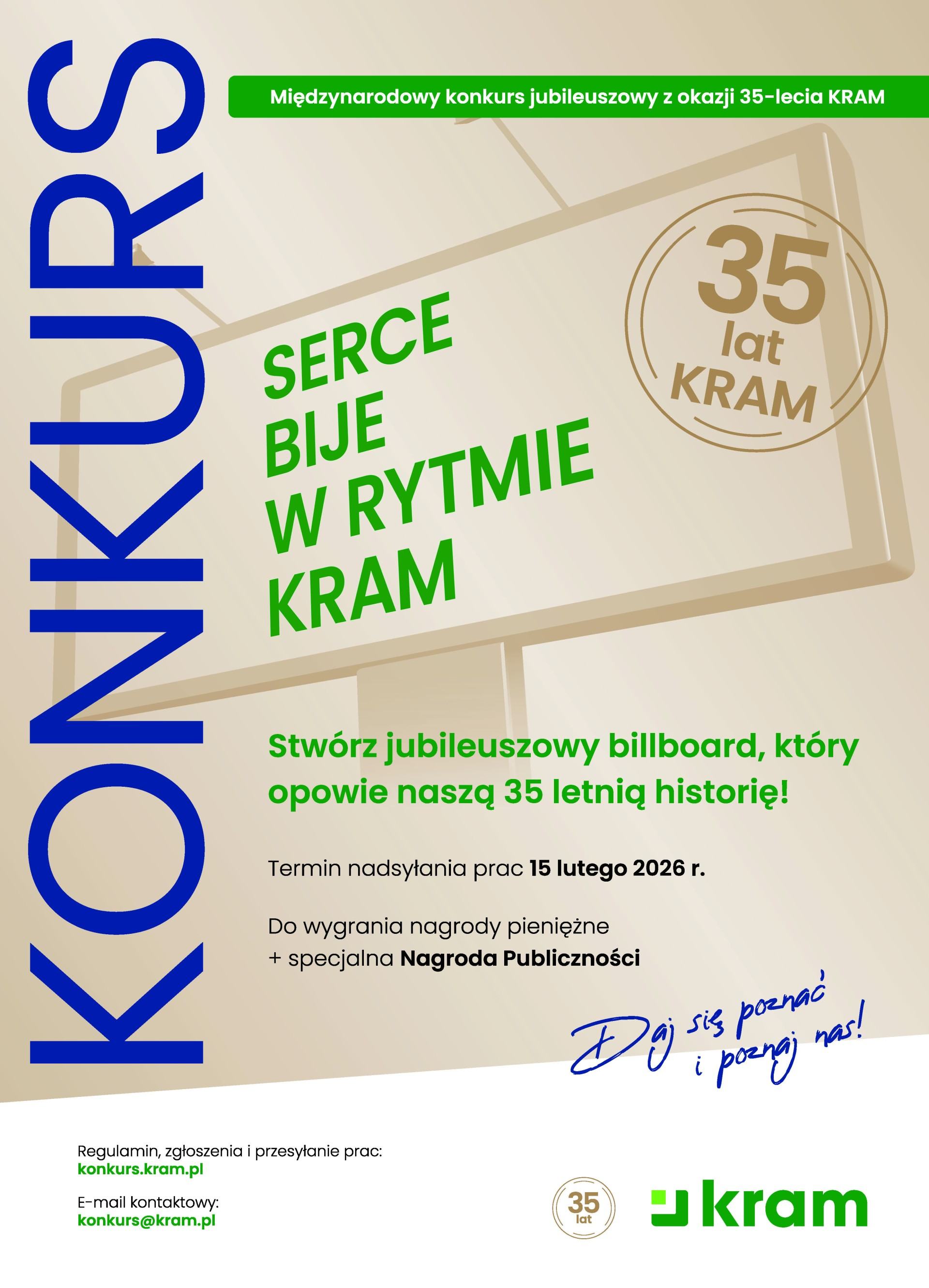 Stwórz jubileuszowy billboard