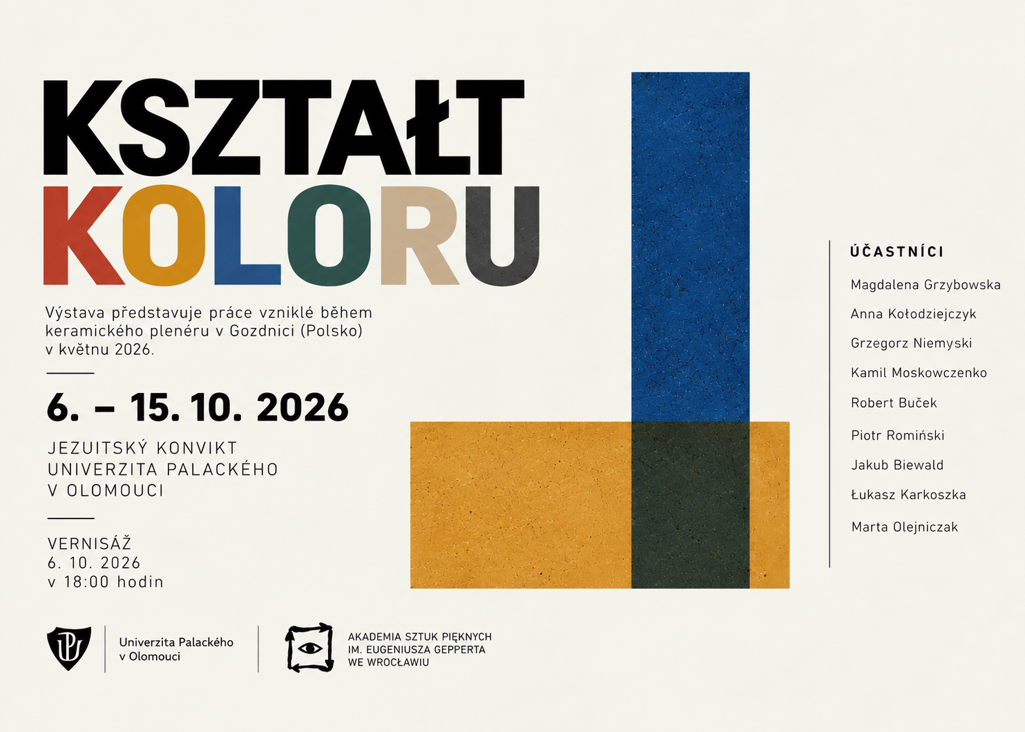 Otwarcie wystawa Kształt Koloru