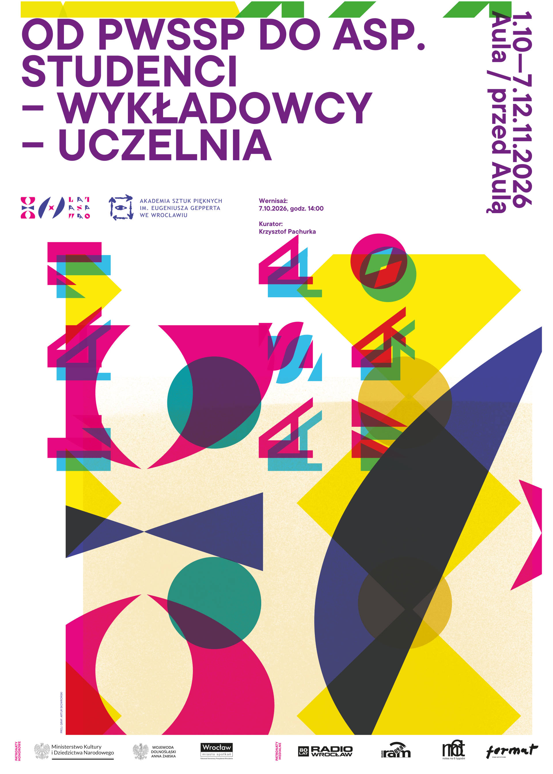 Od PWSSP do ASP. Studenci – Wykładowcy – Uczelnia