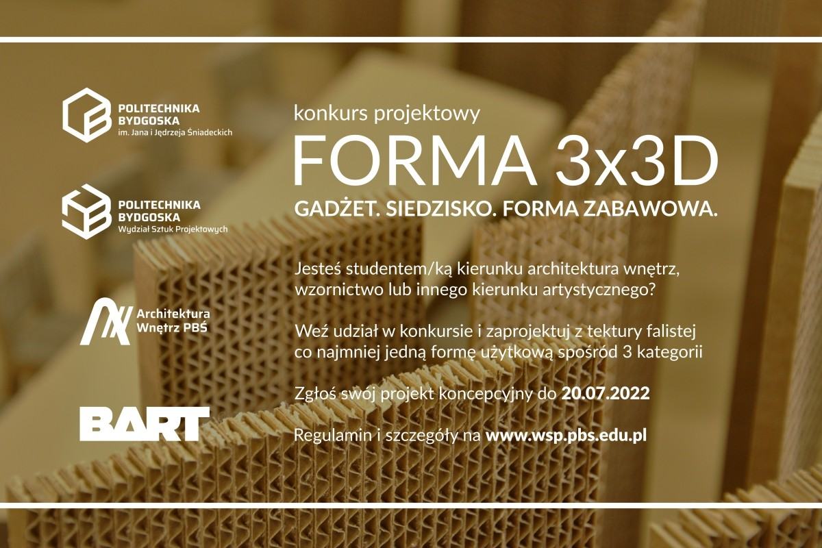 Forma 3x3D - informacje o konkursie