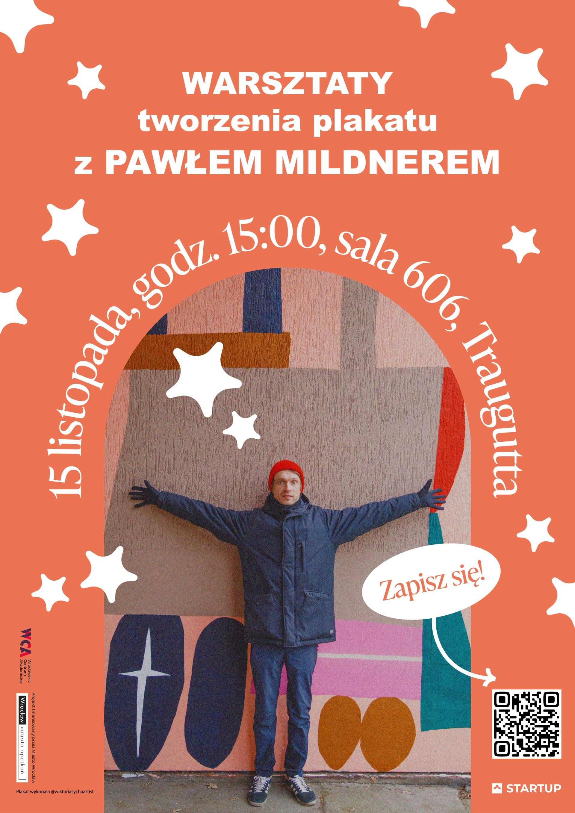 Graficzny Wrocław! Warsztaty tworzenia plakatów z Pawłem Mildnerem