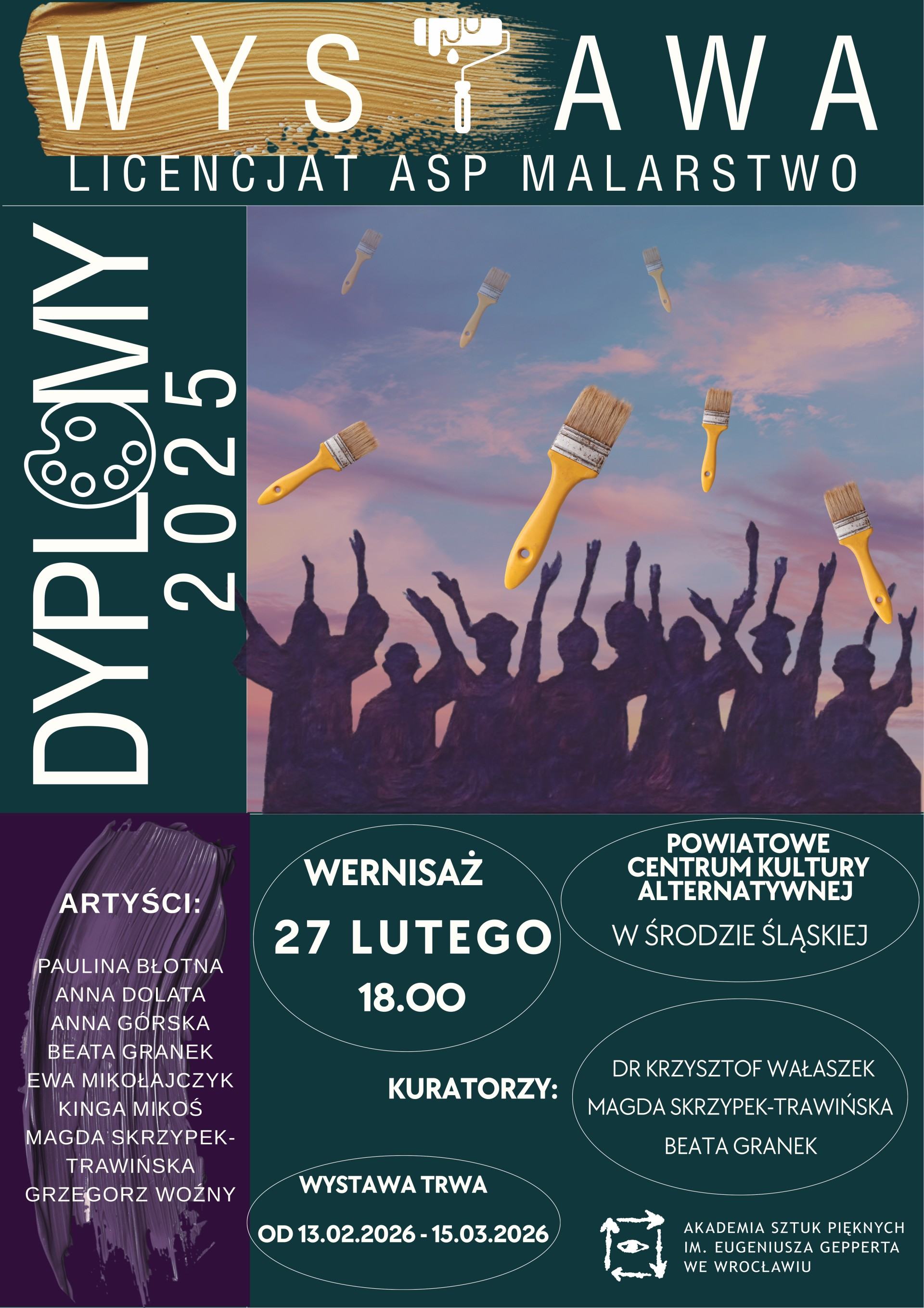 Dyplomy 2025. Licencjat ASP. Malarstwo