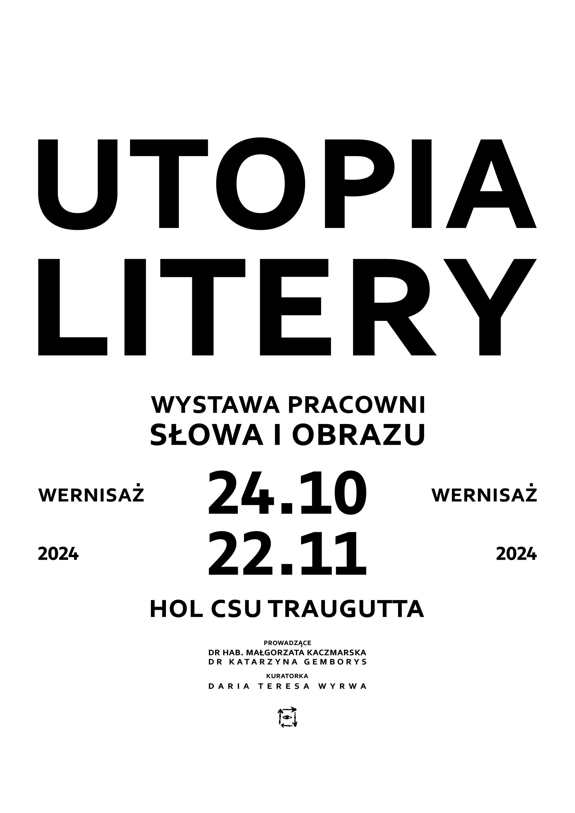 Utopia litery