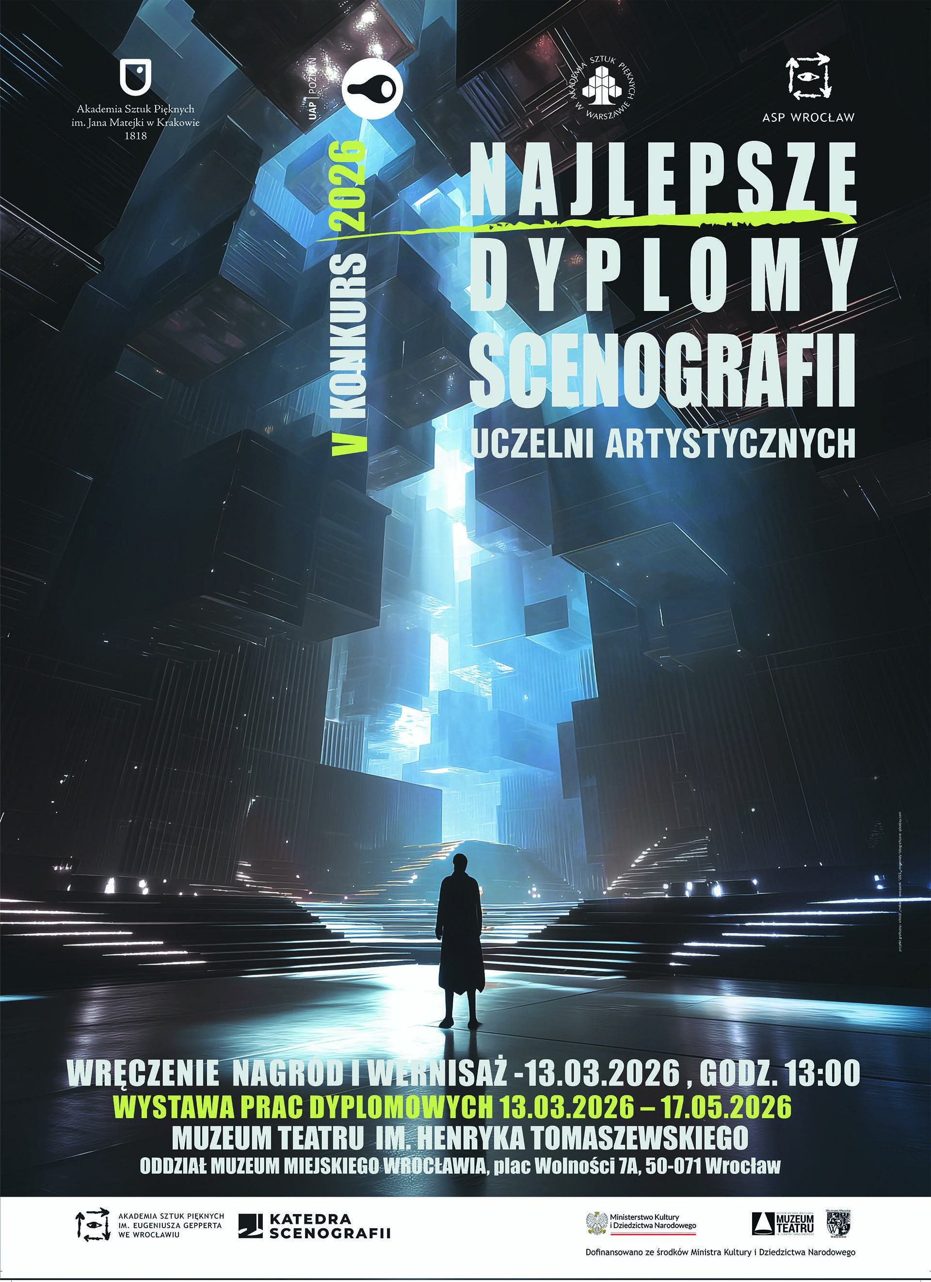 V Konkurs Najlepsze Dyplomy Scenografii Uczelni Artystycznych 2026